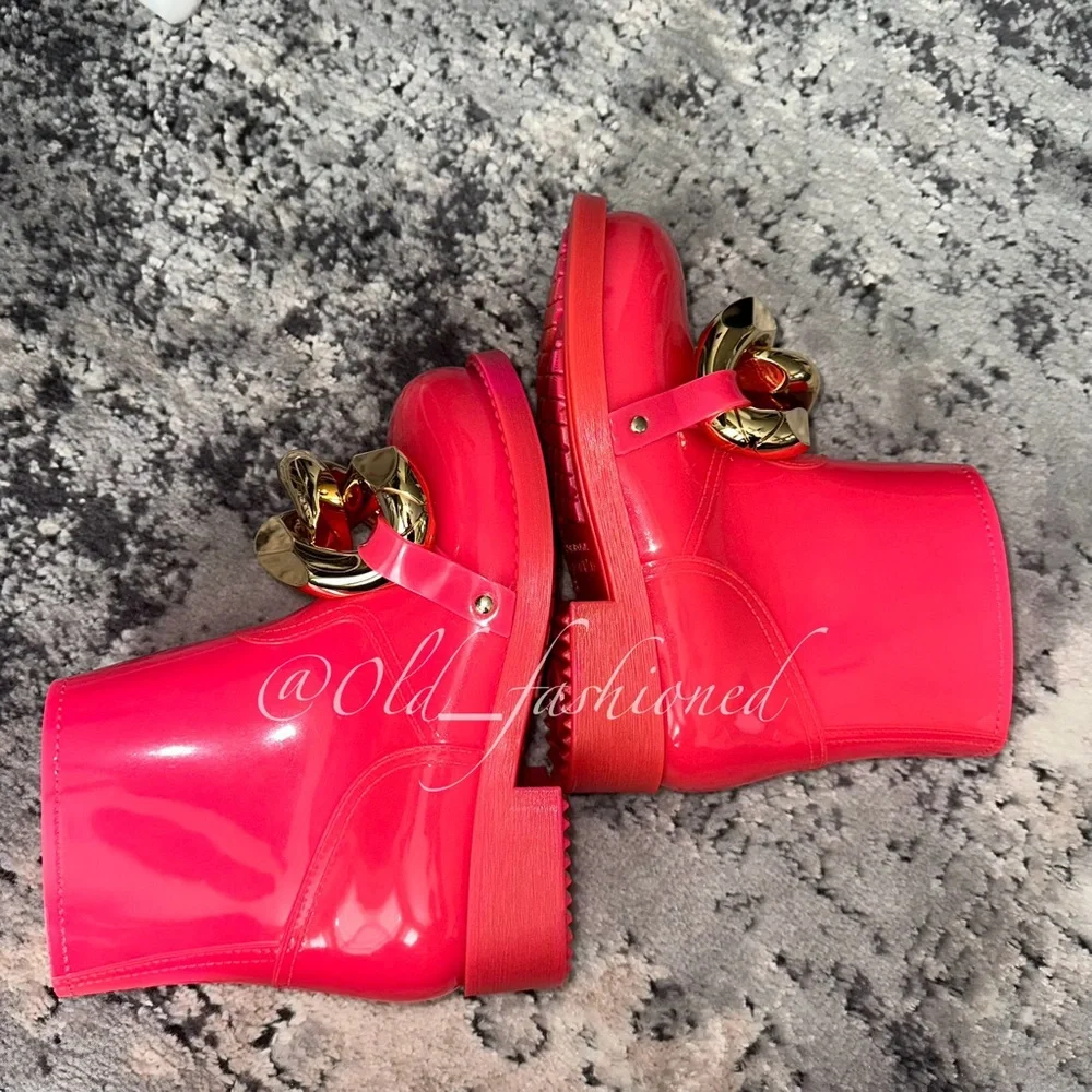 JW ANDERSON Chain Rain Boots